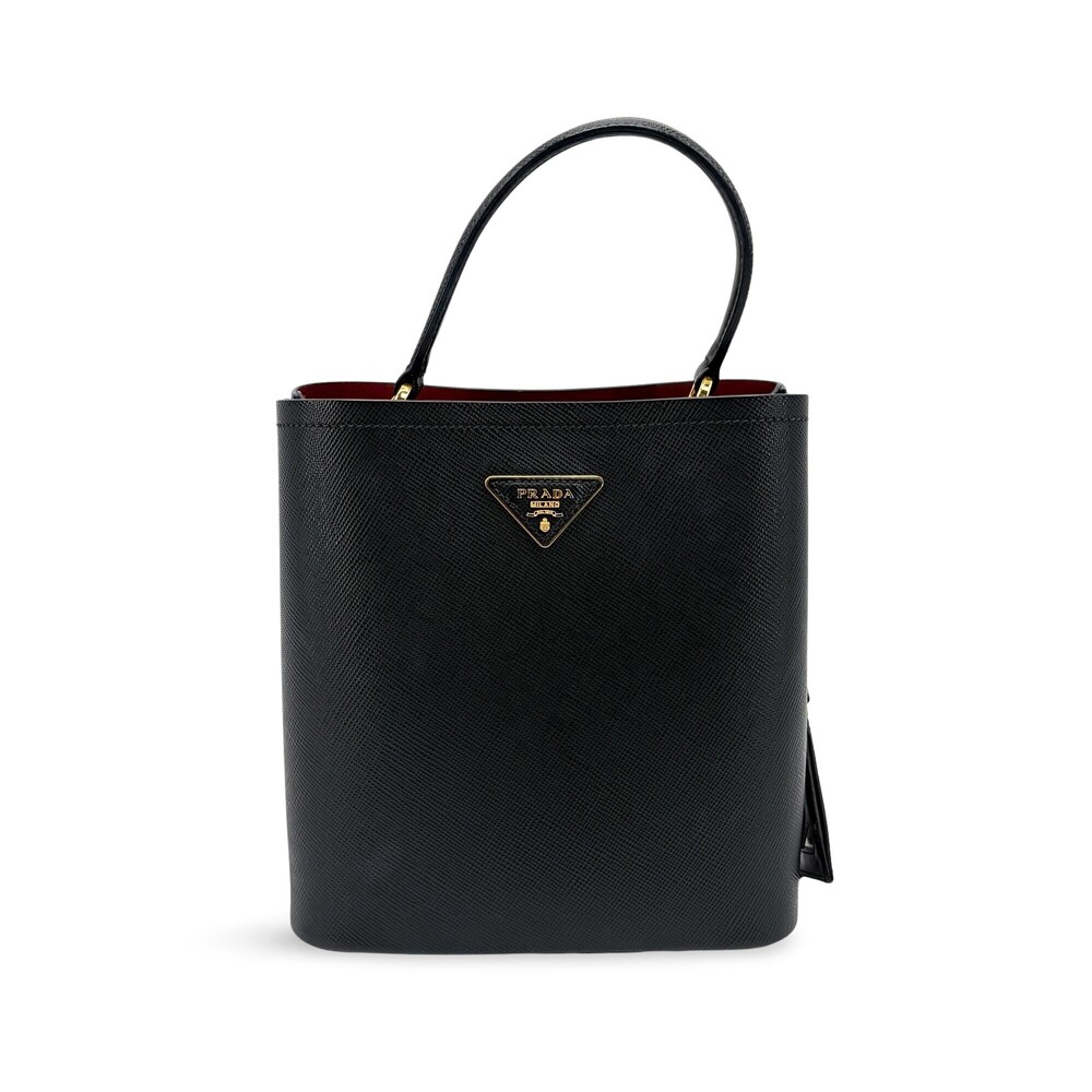Prada Panier Bucket Saffiano Leather Small
